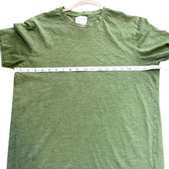 Sol Angeles Men's Essential Slub Short Sleeve T-Shirt Cypress Green Size Medium - Picture 7 of 9